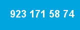 923 171 58 74 923 171 58 74